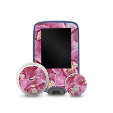 Adesivo Set Adatto A per Freestyle Libre 2+3 Lettore+Sensore R229 Orchidea