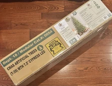 My Texas House 7.5' Cypress Pre-Lit Artificial Christmas Tree 500 Twinkle LED