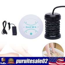 Ionic Detox Foot Bath Spa Machine Portable Salon Ion Aqua Foot Bath Beauty Kit 