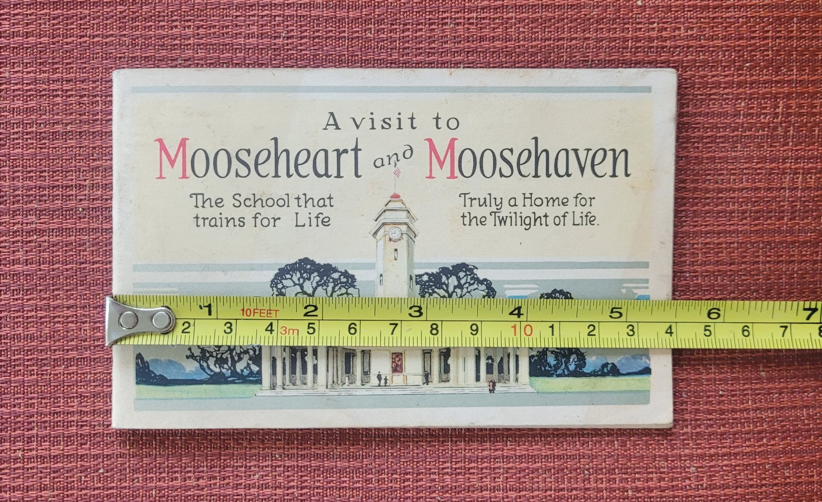 Vtg 1920's A Visit To Mooseheart & Moosehaven School for Children Booklet LOOM