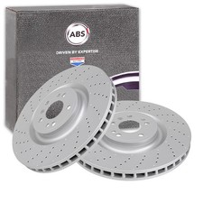 2x A.B.S. BREMSSCHEIBEN 375mm VORNE passend für MERCEDES-BENZ GL-KLASSE GLE GLS