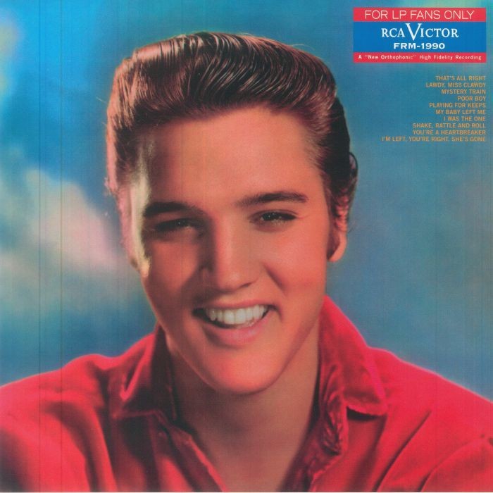 PRESLEY, Elvis - For LP Fans Only (mono) - LIMITED NUMBERED BLUE VINYL LP