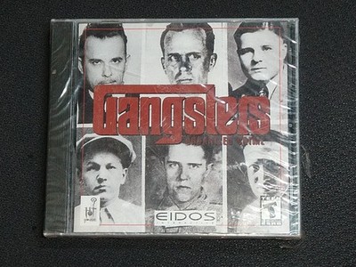 Gangsters Organized Crime - PC (Jewel case) CD Rom, 1998) Eidos Activision EUC