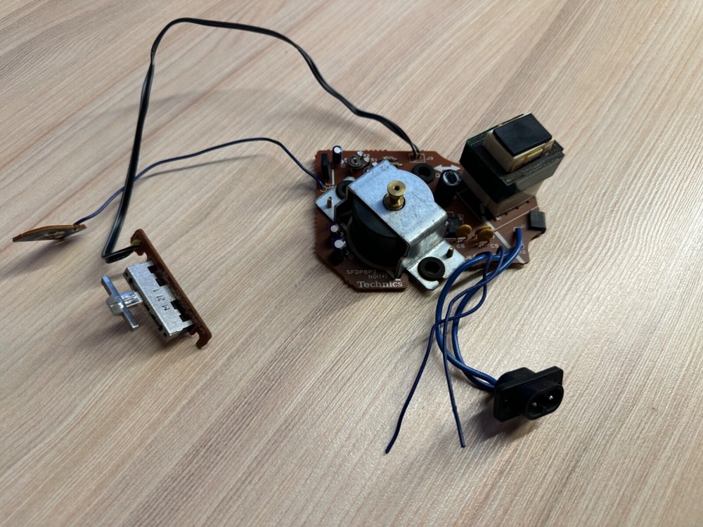Technics SL-B21 Replacement Electronic Board Transformer Motor for Turntable B21 Model