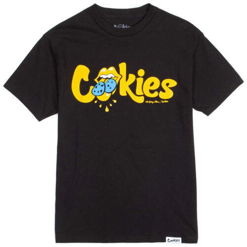 Cookies SF x Rolling Stones CKS Black Gold T Shirt Size Medium