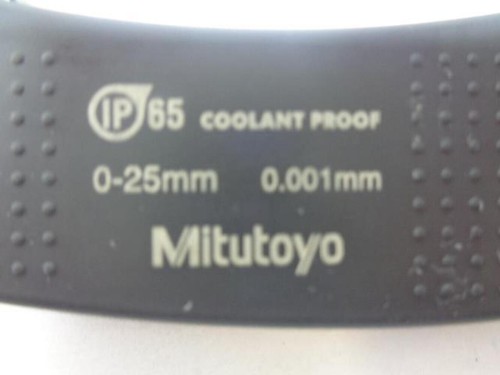 NEW MITUTOYO DIGIMATIC POINT MICROMETER 0-25mm 342-251-30 R17T1 - Picture 5 of 10