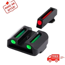 TruGlo TG131G2 Fiber Optic Sight Set for Glock 20, 21, 25, 29, 30, 31, 32, 37