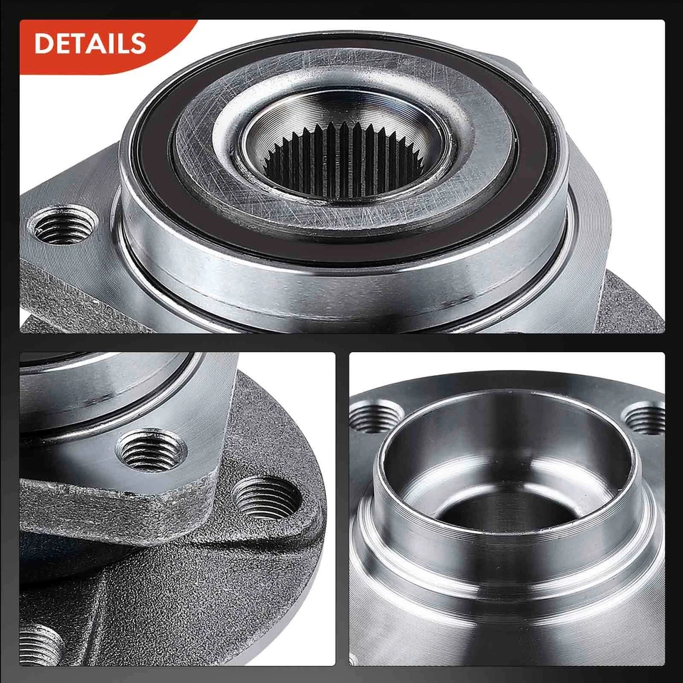 2x Radnabe Radlagersatz Vorne Hinten für Audi A3 8P VW Golf V Caddy Seat Skoda - Bild 3 von 4