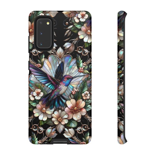 Hummingbird Phone Case, Faux Mother of Pearl Design | X122 - 第 262/272 張圖片
