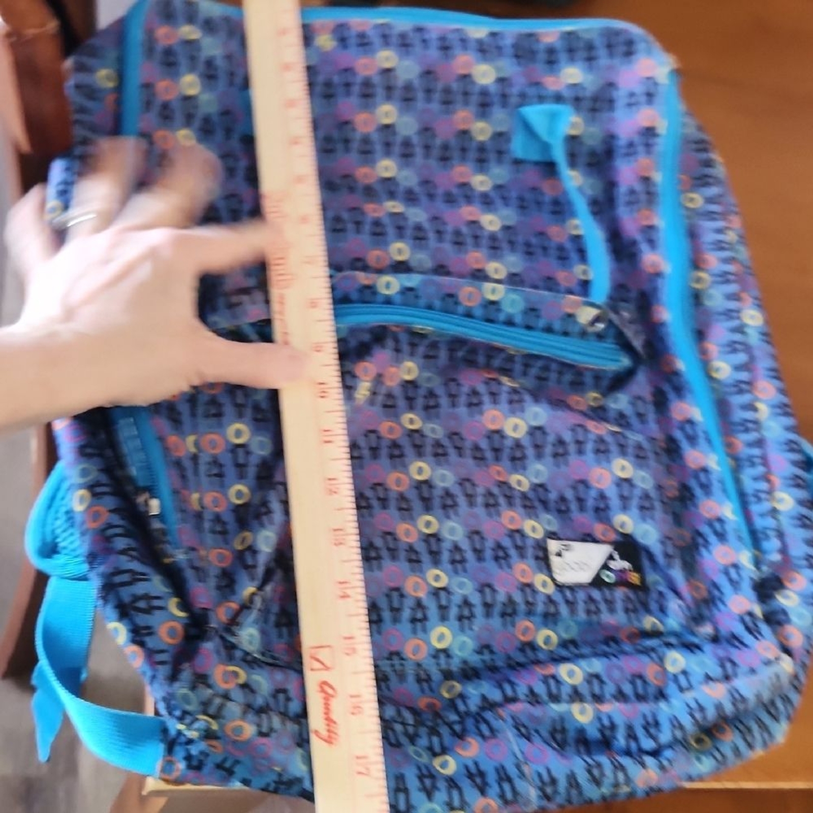 Yoobi Multicolor Patterned Backpack - image 3