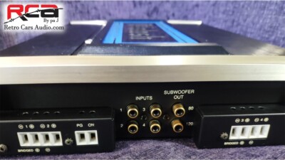 カーオーディオ McIntosh MC420 POWER AMPLIFIER McIntosh MC420 Power Amplifier Car AV 4 Channel 50W x 4 Free