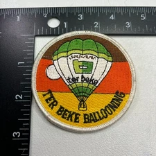HOT AIR BALLOON TER BEKE BALLOONING Patch (? German ?)  18D6