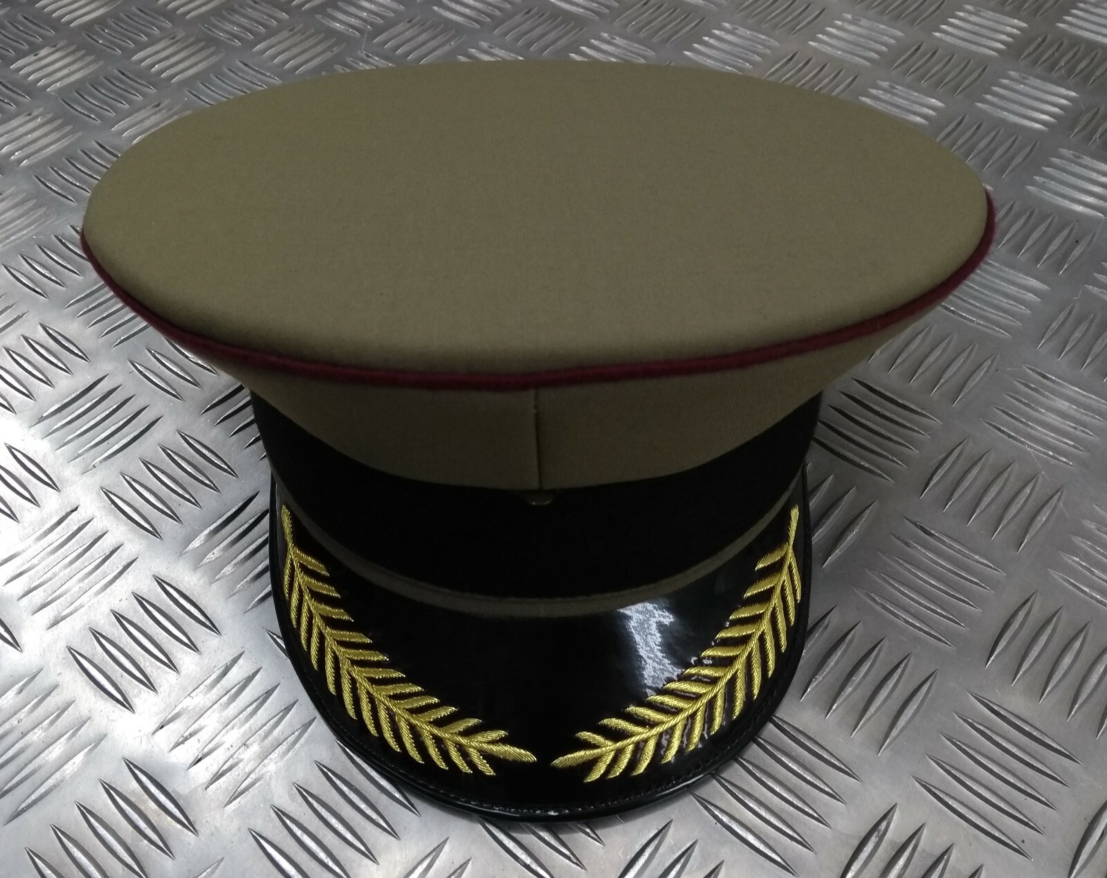 Ceremonial & Parade or Fancy Dress Peak Hat Genuine British Made, No Insignia