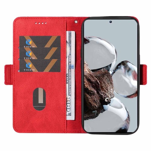 For Xiaomi 13 12T 11T 10T Lite Poco X5 X4 M4 Pro Grid Wallet Leather Case Cover - Picture 27 of 28