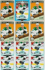 NICK CAAMANO ROOKIE 12 CARD LOT 19-20 OPC BLUE BORDER RETRO RC # 639 SP 2019-20