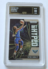 2021 PRIZM WNBA SATOU SABALLY #14 GET HYPED GEM 10
