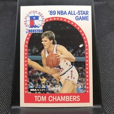 1989-90 NBA Hoops #197 Tom Chambers Phoenix Suns All Stars NBA Basketball Card