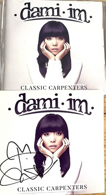 EUROVISION SONG CONTEST-DAMI IM-SIGNED CD CLASSIC CARPENTERS-PROOF PROVIDED &COA