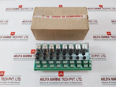 UL GROUP RTP-UL24DO8-MY2N 8-Kanal Relaisboard 110/230VAC 94V-0 24VDC
