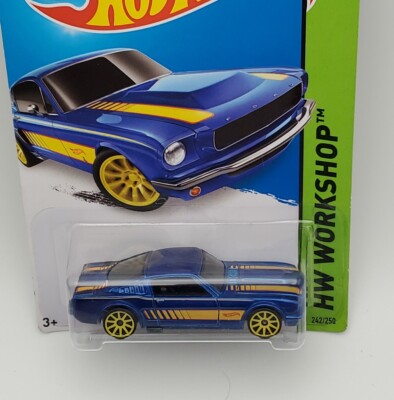 2015 HOT WHEELS '65 MUSTANG 2+2 FASTBACK, #242/250, HW WORKSHOP