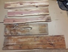 Rustic Red Cedar Boards Slabs, Wood Working, Craft Lumber, Taxidermy Live Edge
