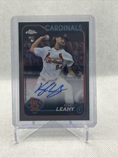 Kyle Leahy 2024 Topps Chrome Rookie Auto #RA-KL Cardinals Autograph RC