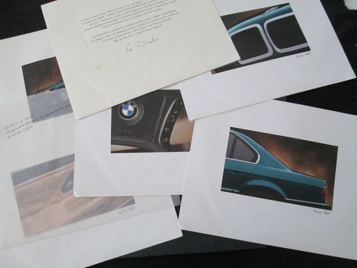 BMW Serie 7 1995 nuevo folleto de tamaño enorme 740i E38 catálogo de ventas conjunto cartera - Imagen 5 de 11