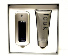 FCUK for Men sets 2 pcs 3.4 oz edt spr 6.7 oz. shampoo