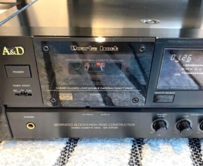 A＆D GX-Z9100R A&D GX-Z9100 3 Head Stereo Cassette Deck 250528 | eBay