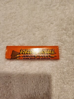  Rare Fortune Gum Albert & Sons One Stick FORTUNE BUBBLE Gum 3.5''