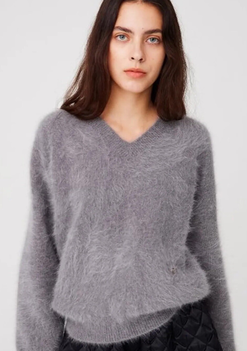 Moonsun Angora Sweater, Unisex , Fine Knitware, Large, Chest-22, Length-25, RARE image 8