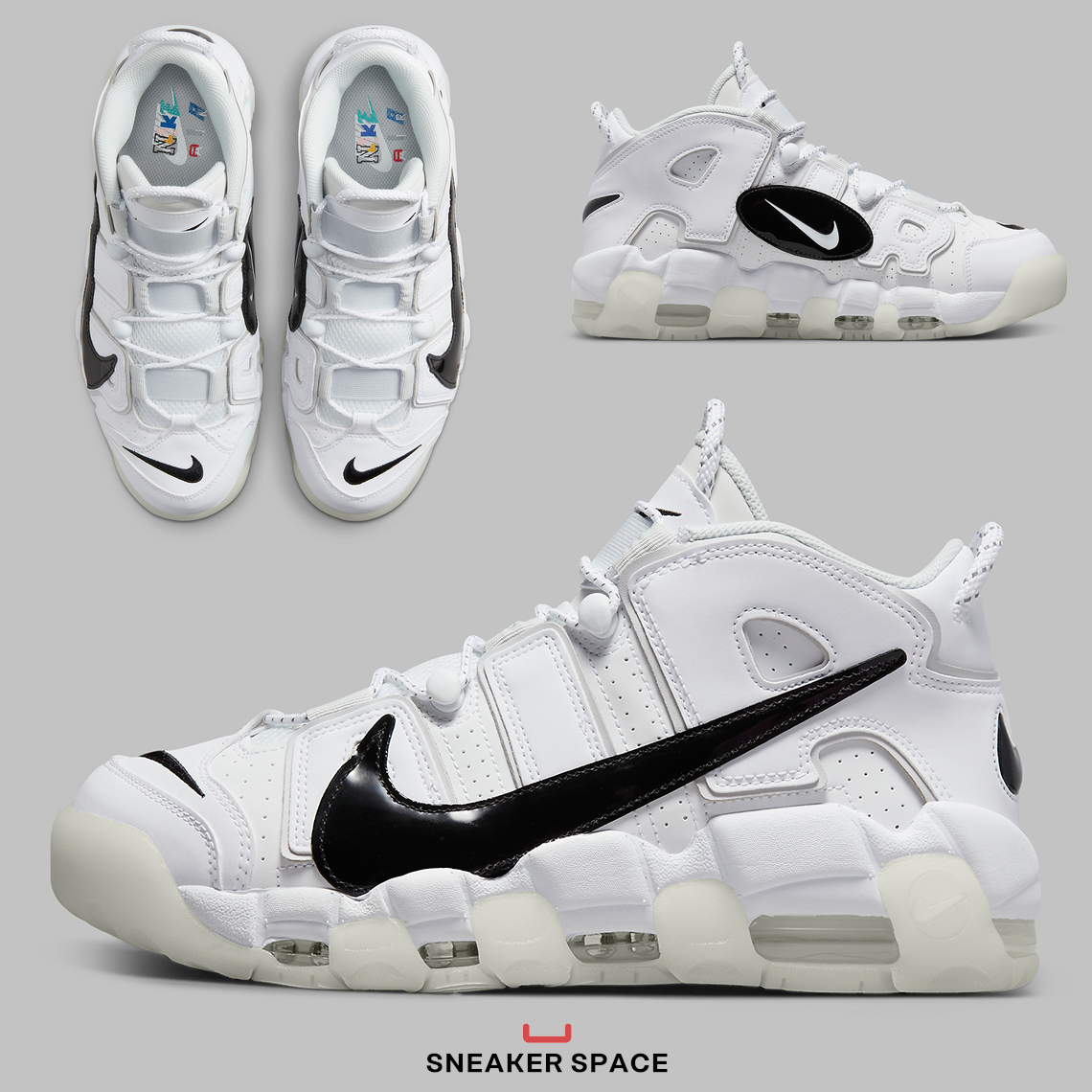 Nike Air More Uptempo '96 Copy Paste - White - Men's Size 13 Nike Air More Uptempo '96 Copy Paste - White - Men's Size 13