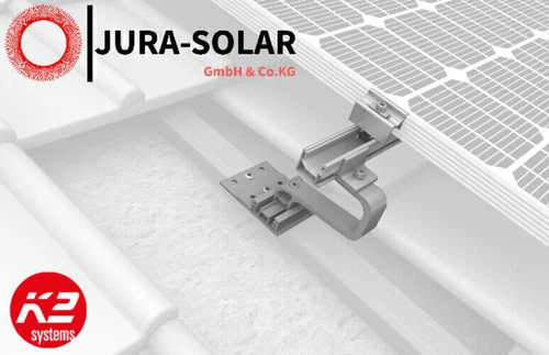 PV Montageset: K2 Montagesystem für PV-Anlagen für Ton- und Betondachziegel - Bild 4 von 5