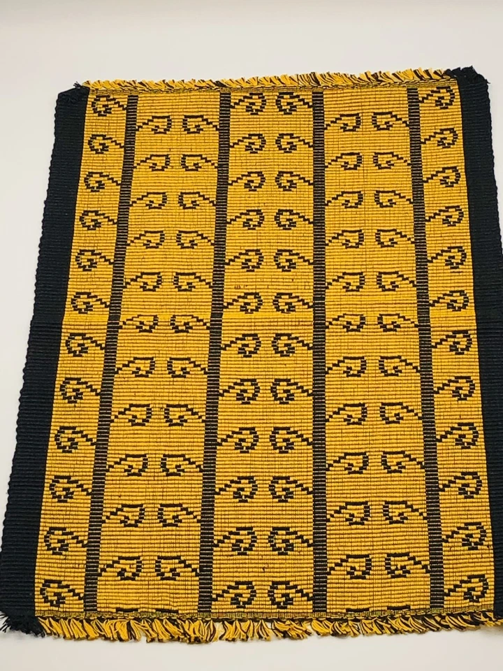 2er Sets, Tischsets, Platzsets, Hochwertige 100% Handgeknüpfter Wolle Tischest