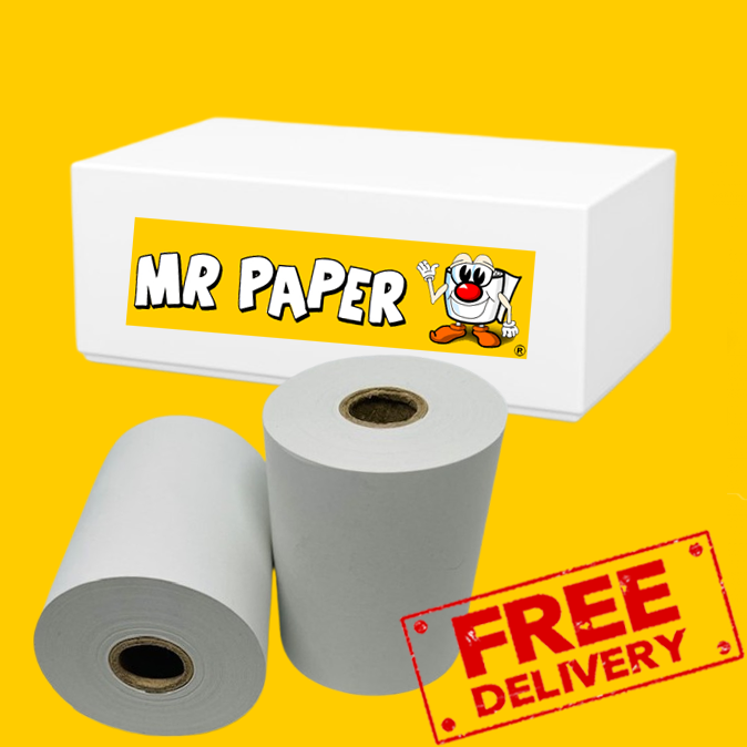 58mm x 45mm Thermal Till Rolls / Receipt Rolls - 20 per box