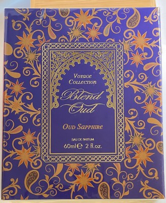 Blend Oud Voyage Oud Sapphire 60ml / 2oz NEW IN BOX CHOOSE