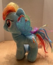 TY MY LITTLE PONY RAINBOW DASH BEANIE BABY - MINT with TAGS