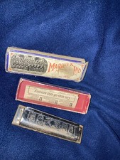 Vintage hohner marine band no 1896 A440 key of E