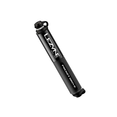 Lezyne Pocket Drive Hochdruck-Minipumpe - Schwarz