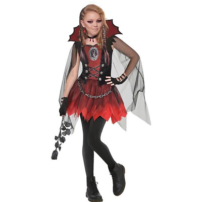 HENBRANDT Vampir-Kostüm Für Kinder – Grusel-Fancy-Dress Für Halloween & Mottopartys