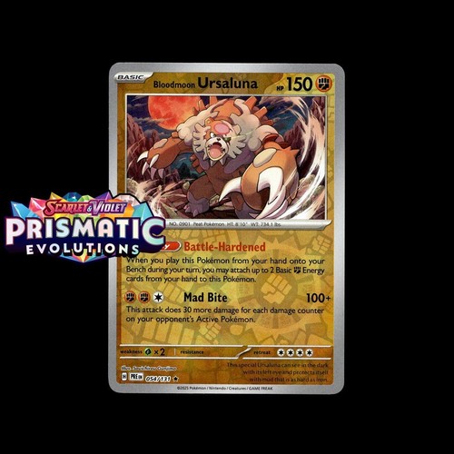 Pokemon Prismatic Evolutions: Choose Your Card! Reverse Holo/Holo EX Full Art NM - Picture 69 of 173