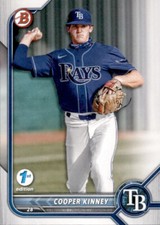 2022 BOWMAN PROSPECT 1ST EDITION TAMPA BAY RAYS - COOPER KINNEY #BPPF-54