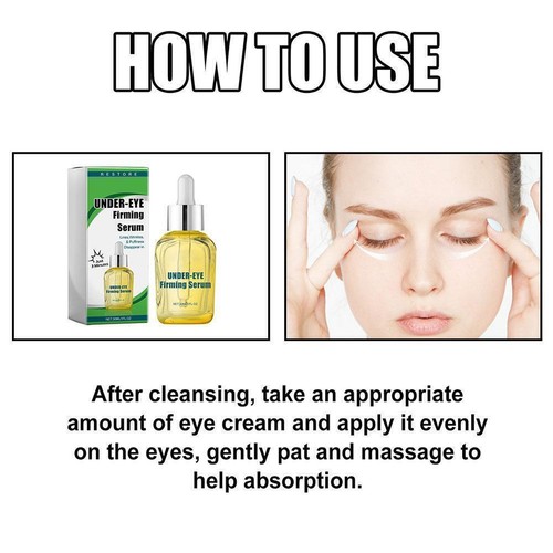 Instant Under Eye Firming Serum - Under Eye Bags For Puffiness Lines G3U0 Z5G2 - Picture 12 of 12