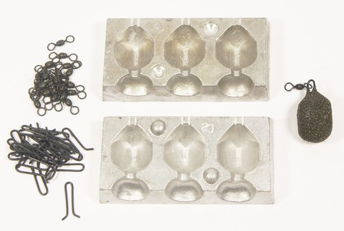3x Dumpy Flachbirne Bleigewichte Für Karpfenangeln - 1oz/2oz/2,5oz/3oz, Glatt, Aus Blei
