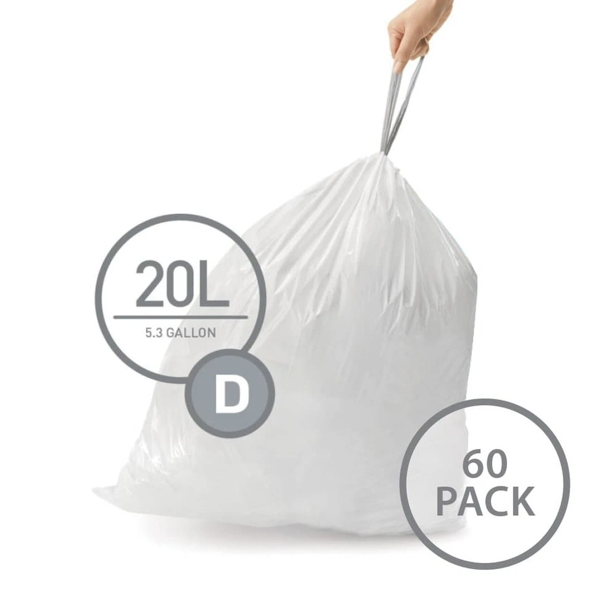 Simplehuman clearance bin liner