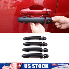 4pcs/Set Matte Black Exterior Door Handle Cover Molding Fits Tacoma 2015-2023
