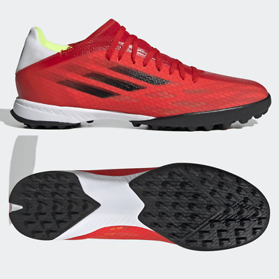 Adidas X Speedflow .3 TF Herren Größe 8,5 Astro Turf Fußballschuhe rot 4G 3G