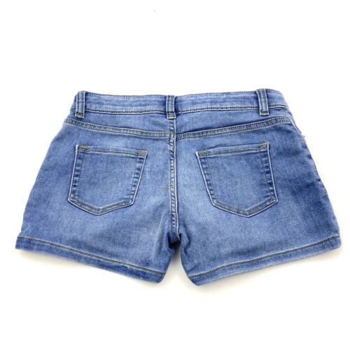 Cat & Jack Girls Size L 10/12 Plus Shorts Ultimate Stretch Medium Blue - Picture 2 of 9