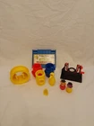 Vintage Fisher Price Little People Sesame Street Clubhouse #937 Parts