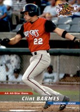 2002 AA All-Stars Grandstand #32 Clint Barmes Vincennes Indiana IN Baseball Card